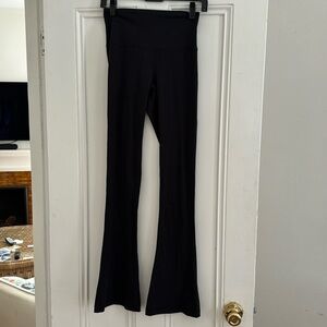 Lululemon align mini flare black size 6